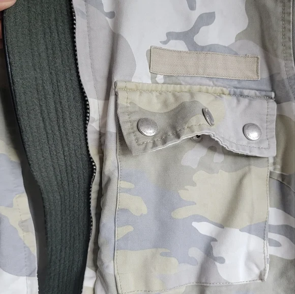 Flawed Zadig and Voltaire Cavi Camo Jacket - Picture 7 of 10
